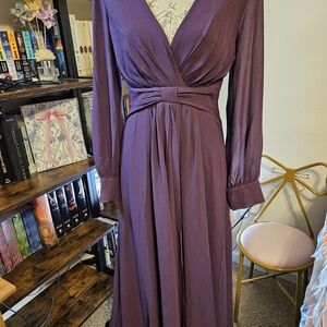 Elegant Purple Dress